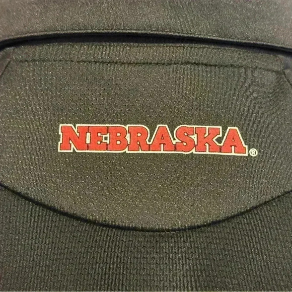Nebraska Adidas Adizero Mens polo - Size Large - Picture 3 of 5